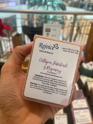 Colágeno, Patchouli y Romero